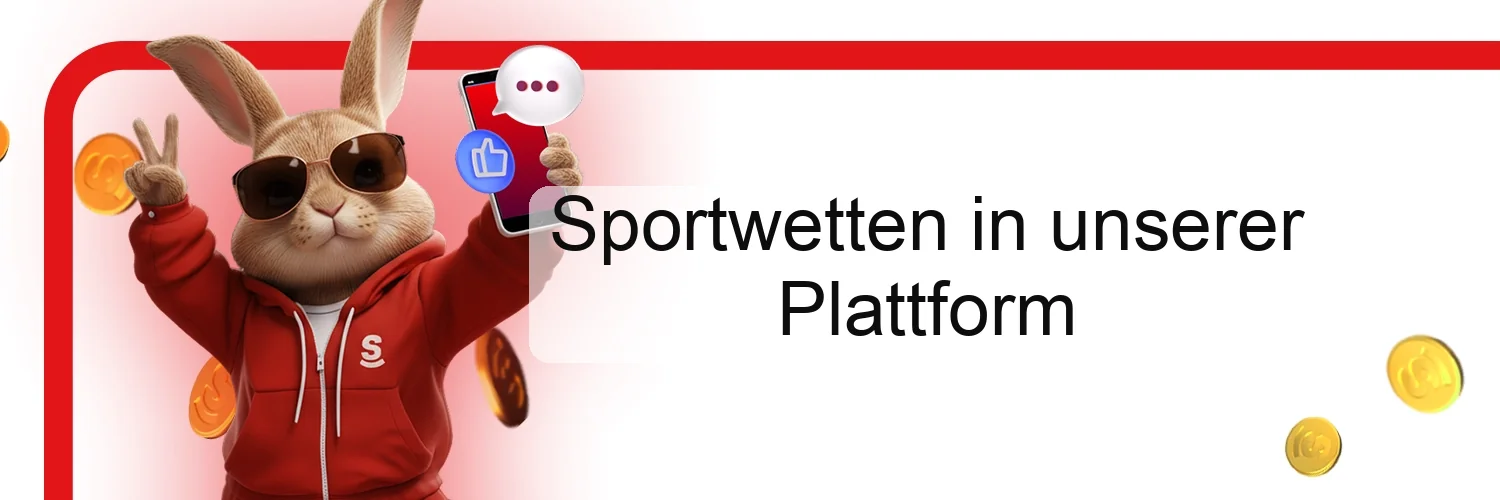 Sportwetten in unserer Plattform